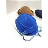 Image 2 : LOT 4 VINTAGE 1950S FORMAL LADYS HATS, VELVET,