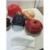 Image 2 : LOT 15 VINTAGE ASSORTED STYLE LADYS HATS: REED