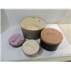 Image 1 : LOT 4 VINTAGE LADYS (2) HAT BOXES & (2) WIG BOXES