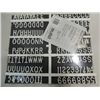 Image 2 : LOT 6 NU-DELL MAKE-A-SIGN 3/4" LETTERS & NUMBERS