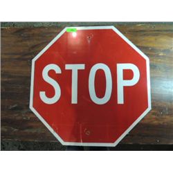 30X30 OCTAGON ALUMINUM REFLECTIVE STOP SIGN