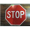 Image 1 : 30X30 OCTAGON ALUMINUM REFLECTIVE STOP SIGN