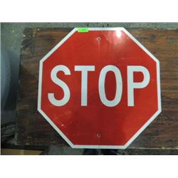 30X30 OCTAGON ALUMINUM REFLECTIVE STOP SIGN