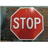 Image 1 : 30X30 OCTAGON ALUMINUM REFLECTIVE STOP SIGN