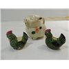 Image 4 : LOT 7 VINTAGE SHAWNEE (2 PAIR) PIG SALT & PEPPER &