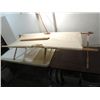 Image 1 : VINTAGE CANVAS & WOOD FOLDING CAMPING BED
