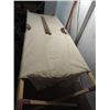 Image 3 : VINTAGE CANVAS & WOOD FOLDING CAMPING BED