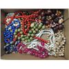Image 1 : LOT 12 LADYS COSTUME JEEWLRY NECKLACES: GLASS,