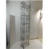Image 2 : METAL GREY WROUGHT IRON DISPLAY RACK 50"H