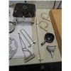 Image 3 : LOT 14 VINTAGE KITCHEN ITEMS: 1930S TOWEL RACKS &