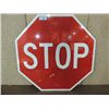 Image 1 : 30X30 OCTAGON REFLECTIVE ALUMINUM STOP SIGN