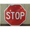 Image 1 : 30X30 OCTAGON REFLECTIVE ALUMINUM STOP SIGN