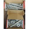 Image 2 : LOT 4 BOXES CONCRETE ANCHOR BOLTS SIZES: 7/8" X 8,