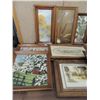 Image 2 : LOT 13 ASSORTED FRAMED VINTAGE PRINTS: