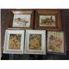 Image 2 : LOT 10 VARIOUS STYLE FRAMED PRINTS: BIRDS, STILL