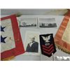 Image 3 : BOX LOT WWII MILITARIANA: (2) SERVICE STARS, NAVY