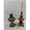 Image 1 : LOT 2 VINTAGE LAMPS: 1 B&H KEROSENE LAMP & 1 1920S