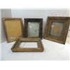 Image 1 : LOT 4 ANTIQUE PICTURE FRAMES APPROX 12X14.  1 ART