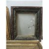 Image 3 : LOT 4 ANTIQUE PICTURE FRAMES APPROX 12X14.  1 ART