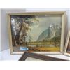Image 2 : LOT 3 VINTAGE 1930S FRAMED LANDSCAPE PRINTS