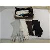 Image 1 : BOX LOT OF LADYS FORMAL & CASUAL GLOVES