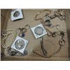 Image 1 : LOT 24 STERLING SILVER JEWELRY: RINGS, BRACELETS,