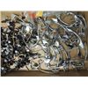 Image 1 : 3 STYLES (2) CHROME, 1 ANTIQUE BRONZE METAL DRAWER