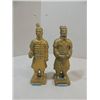 Image 1 : LOT 2 6"H REPLICA OF CHINESE TERRA COTTA SOLDIER