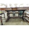 Image 2 : VINTAGE BERKEY FURNITURE CO WALNUT DINING TABLE: 3