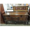 Image 1 : VINTAGE BERKEY FURNITURE CO WALNUT BUFFET 4 DRAWER