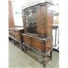 Image 2 : VINTAGE BERKEY FURNITURE CO WALNUT CHINA HUTCH