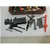 Image 3 : BOX LOT VINTAGE GI JOE PARTS & PIECES: BACK PACKS,