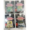 Image 1 : LOT 4 RACING CHAMPION DIE CAST METAL COLLECTOR CAR