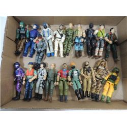 LOT 19 VINTAGE 1980S GI JOE & COBRA ACTION FIGURES