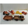 Image 1 : LOT 6 (5) VINTAGE FISHER-PRICE TOY VEHICLES: JEEP,