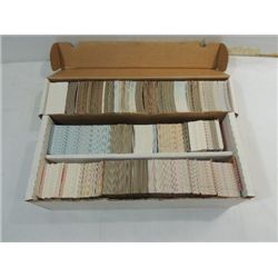 LOT 1400+ 1980S & 90S MIXED MAKER BASEBALL CARDS