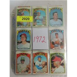 LOT 89 1972 TOPPS BASEBALL PLAYER CARDS