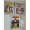 Image 1 : LOT 3 1966 PHILADELPHIA FOOTBALL CARD: #37, 30, 94