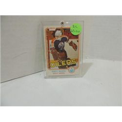 1980-81 O-PEE-CHEE #120 HOCKEY ROOKIE CARD MOOG