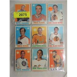 LOT 27 1970-71 TOPPS HOCKEY PLAYER CARDS