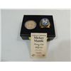 Image 1 : HIGHLAND MINT MICKEY MANTLE BRONZE RING & COIN SET