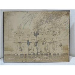 VINTAGE 1902 FAON BASEBALL TEAM PHOTO: SOUTH