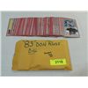 Image 1 : 1983 DONRUSS OVERSIZED BASEBALL CARDS BUILT SET