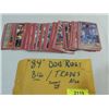 Image 1 : 1984 DONRUSS OVERSIZED BASEBALL CARDS BUILT SET