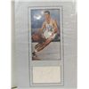 Image 1 : BOB COUSY BASKETBALL PRINT MATTED AUTOGRAPH LOA
