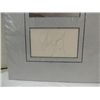 Image 2 : BOB COUSY BASKETBALL PRINT MATTED AUTOGRAPH LOA