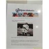 Image 3 : FRANK CROSETTI AUTOGRAPH ON BASEBALL PRINT Q.O.