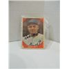 Image 1 : WAITE HOYT ON BASEBALL CARD SIGNATURE AUTOGRAPH NO