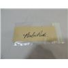 Image 1 : BABE RUTH CUT SIGNATURE AUTOGRAPH NO COA