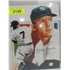Image 1 : 8X10 BASEBALL PRINT AUTOGRAPHED MICKEY MANTLE COA
